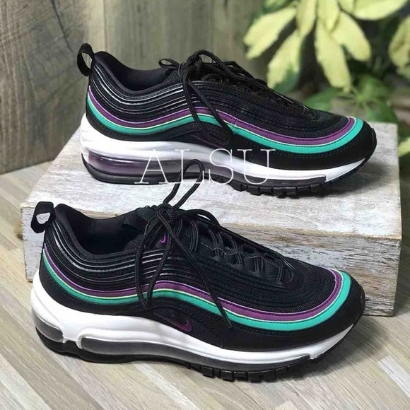 NWT  Nike Air Max 97 Black Grape  W AUTHENTIC - Picture 4 of 8